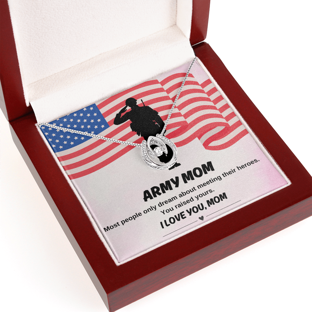 Army Mom, Forever My Anchor – A Necklace to Celebrate You