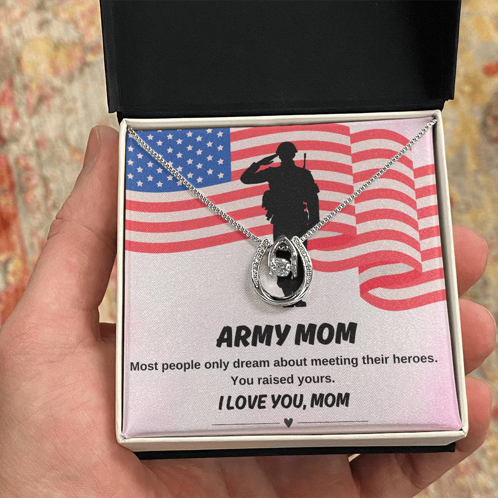 Army Mom, Forever My Anchor – A Necklace to Celebrate You