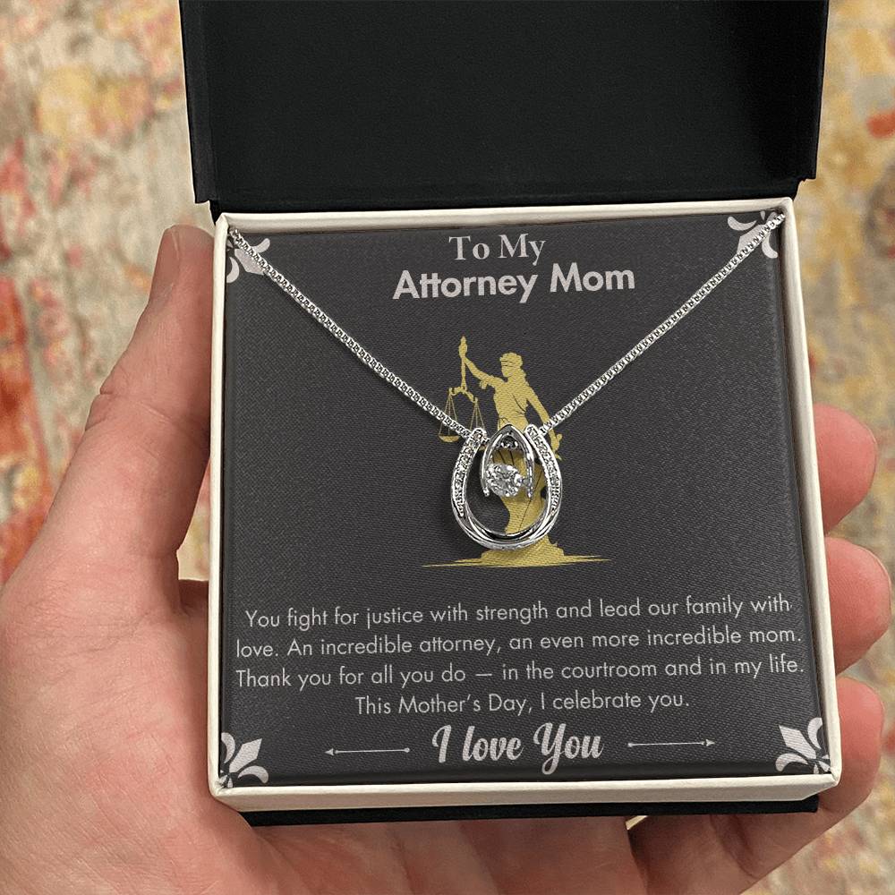 Attorney Mom, My Advocate – A Necklace for Your Strength and Grace