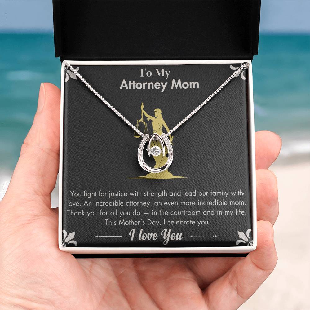 Attorney Mom, My Advocate – A Necklace for Your Strength and Grace