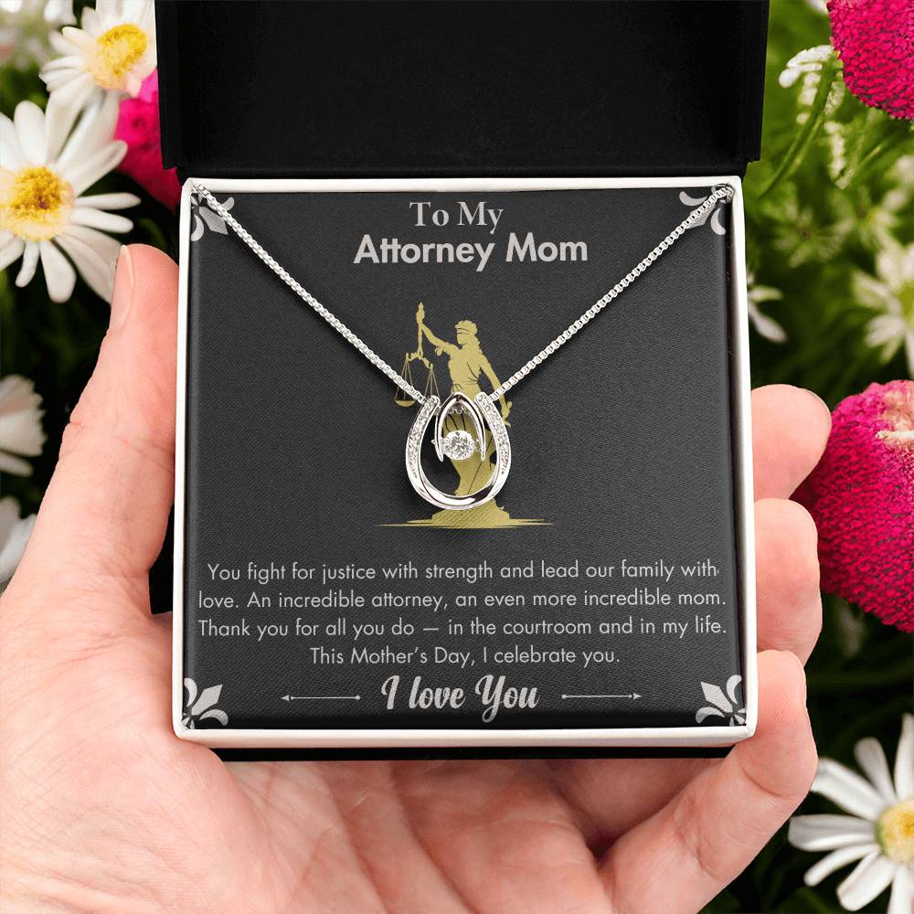 Attorney Mom, My Advocate – A Necklace for Your Strength and Grace