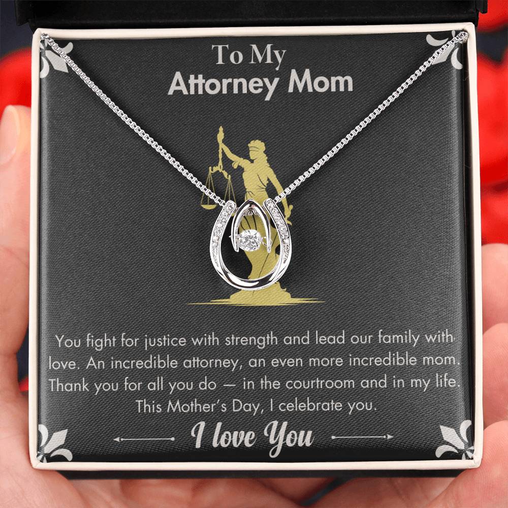 Attorney Mom, My Advocate – A Necklace for Your Strength and Grace