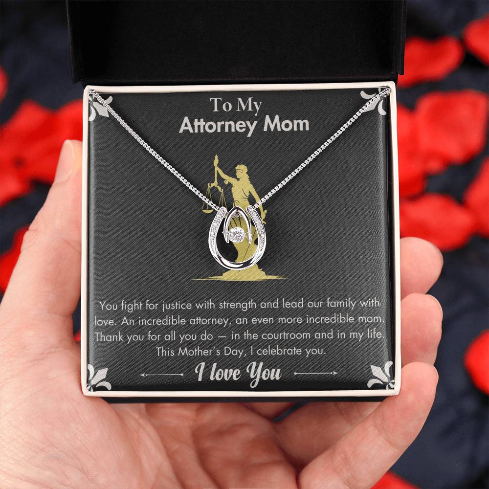 Attorney Mom, My Advocate – A Necklace for Your Strength and Grace