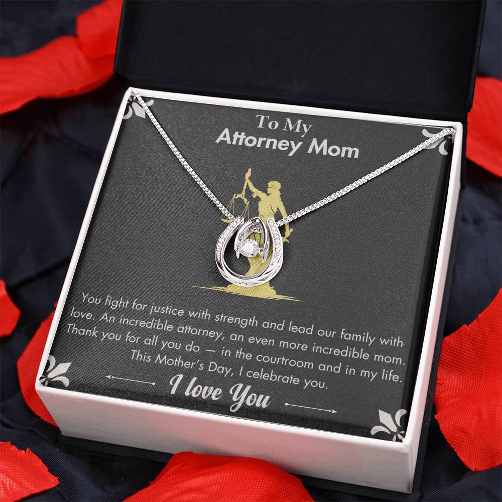 Attorney Mom, My Advocate – A Necklace for Your Strength and Grace