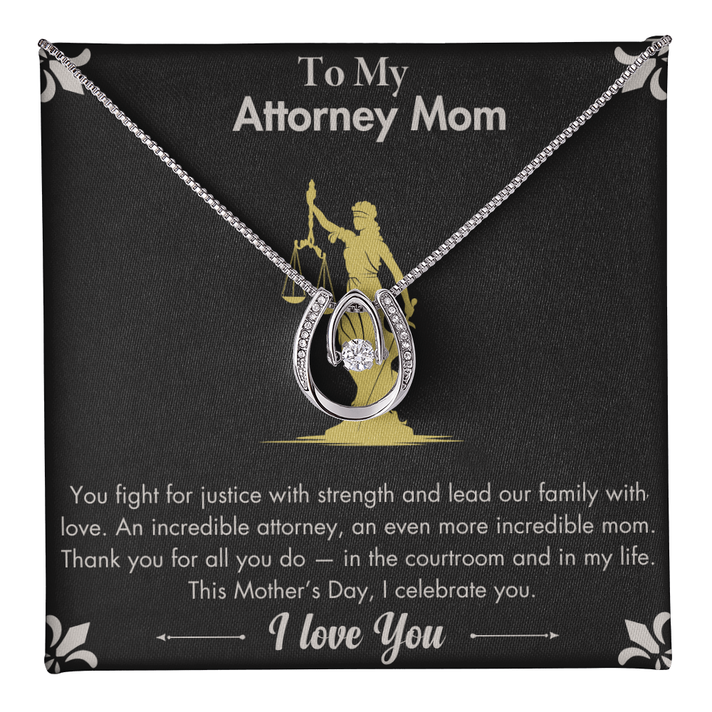 Attorney Mom, My Advocate – A Necklace for Your Strength and Grace