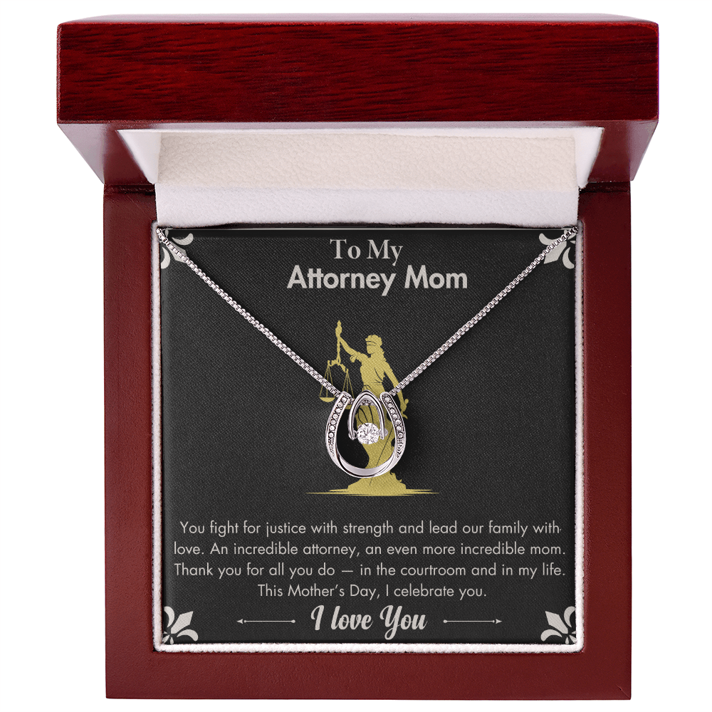 Attorney Mom, My Advocate – A Necklace for Your Strength and Grace