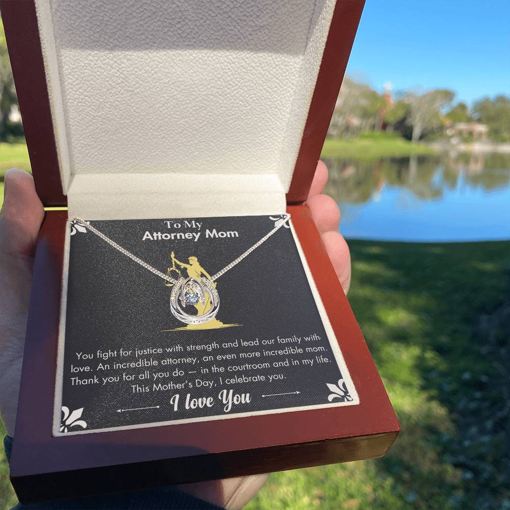 Attorney Mom, My Advocate – A Necklace for Your Strength and Grace