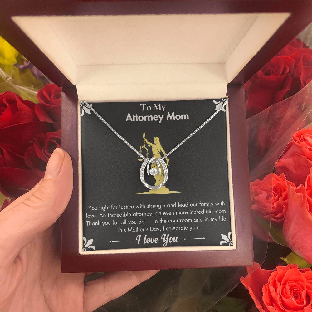 Attorney Mom, My Advocate – A Necklace for Your Strength and Grace