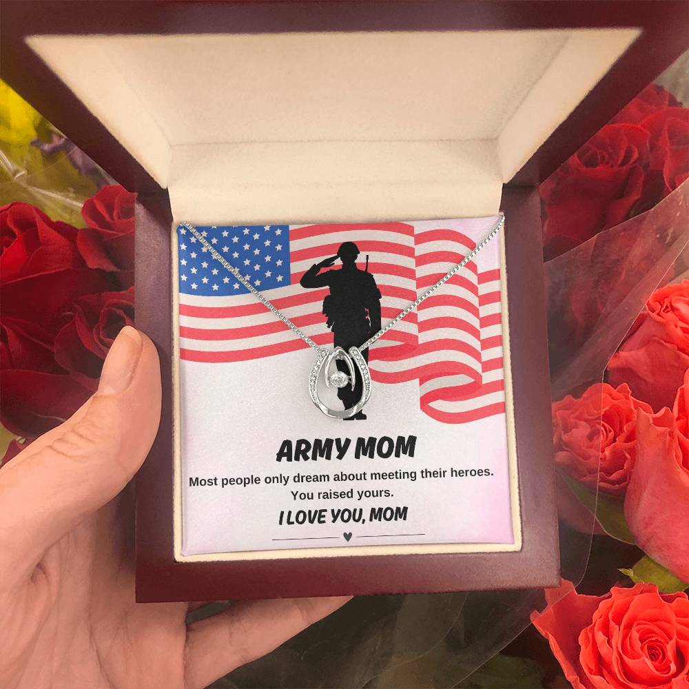 Army Mom, Forever My Anchor – A Necklace to Celebrate You