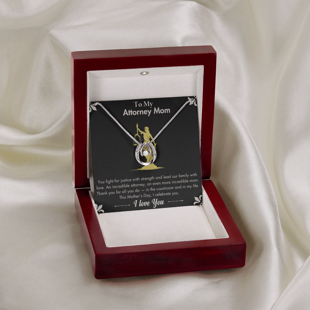 Attorney Mom, My Advocate – A Necklace for Your Strength and Grace