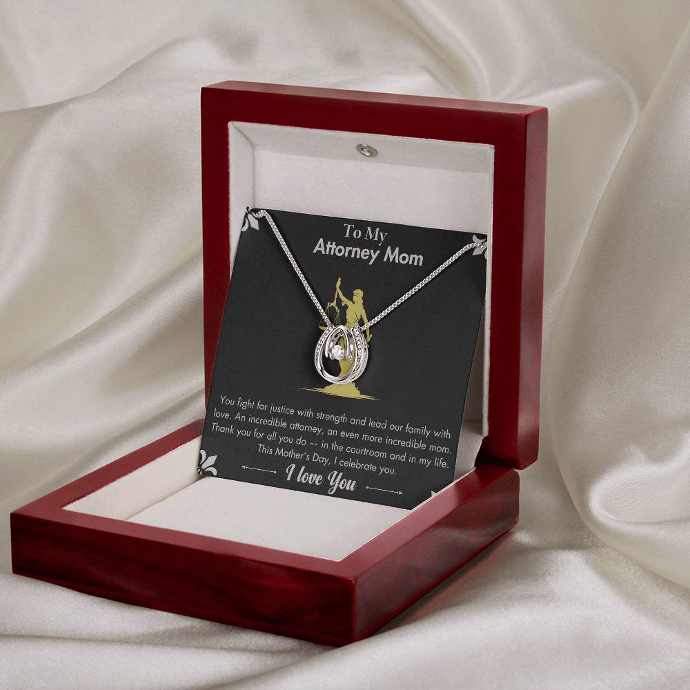 Attorney Mom, My Advocate – A Necklace for Your Strength and Grace