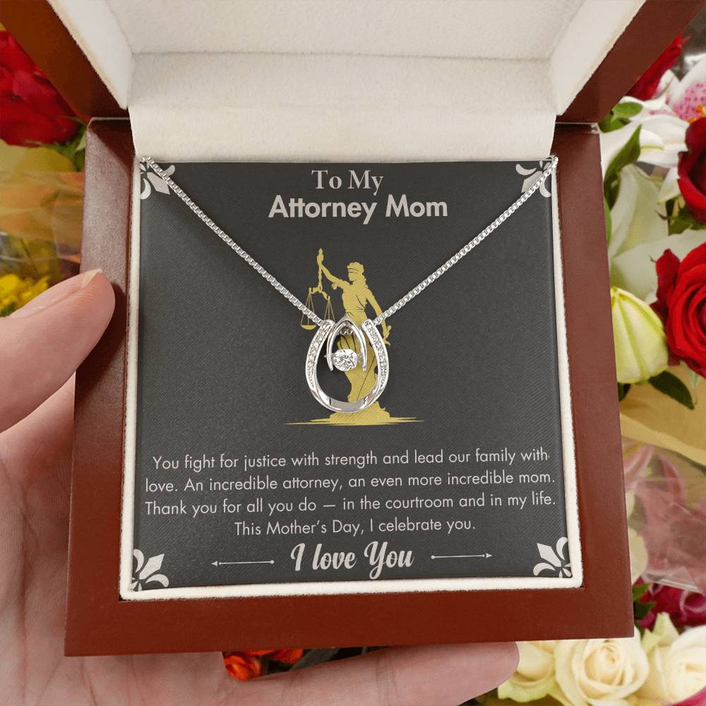 Attorney Mom, My Advocate – A Necklace for Your Strength and Grace