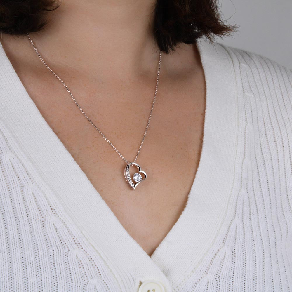 Army Mom, My Courageous Heart – A Necklace for Your Endless Love