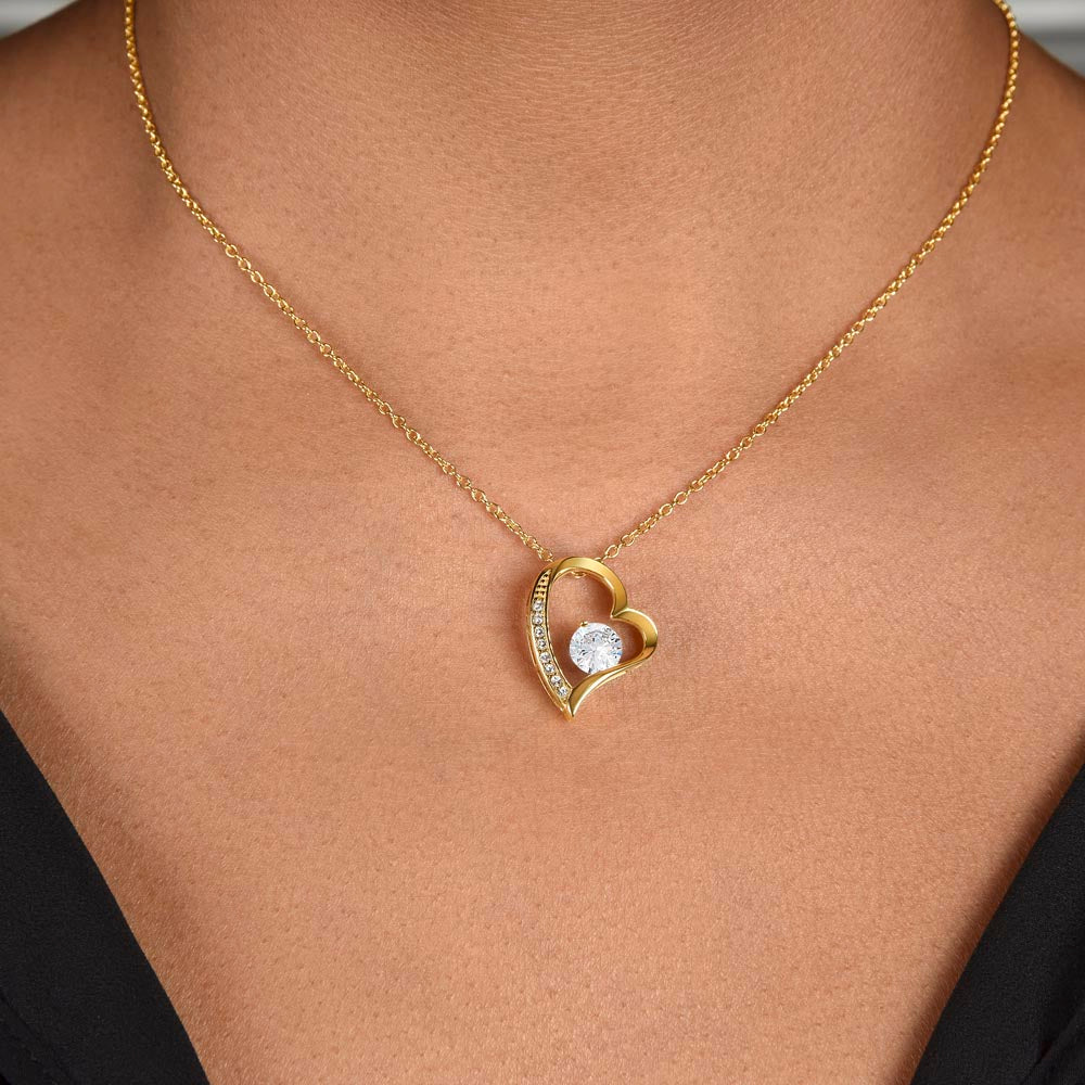 Army Mom, My Courageous Heart – A Necklace for Your Endless Love