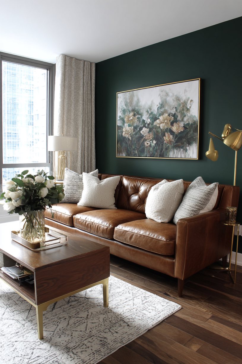 Bold Accent Wall Drama