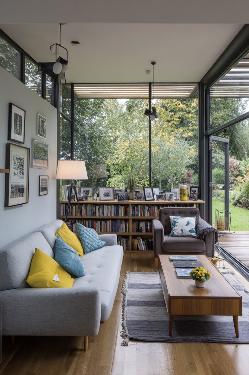 11. Garden-Linked Cozy Space
