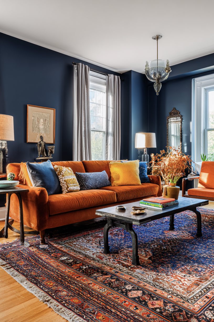 Rust and Navy