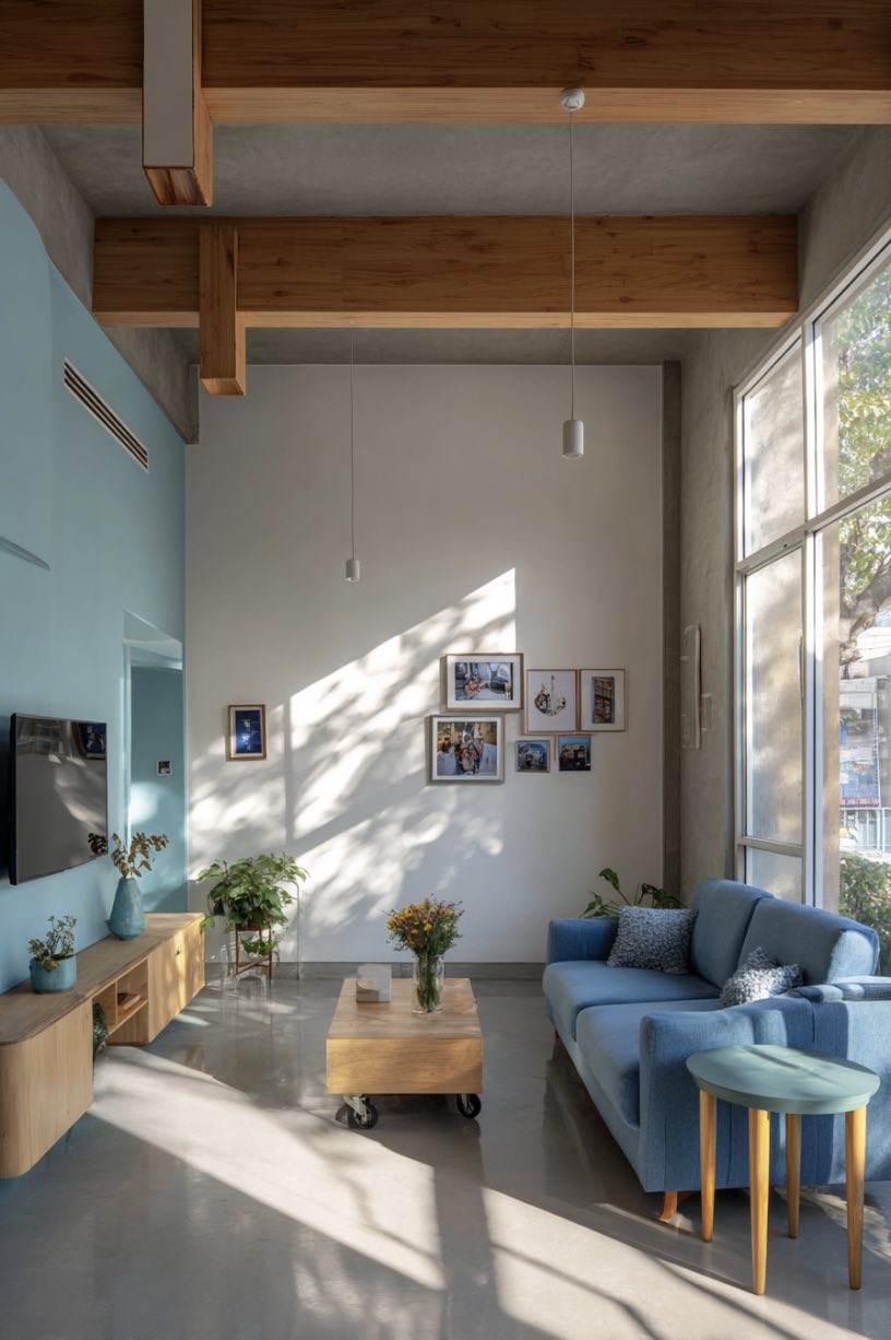 Soft Blue Tones with Sleek