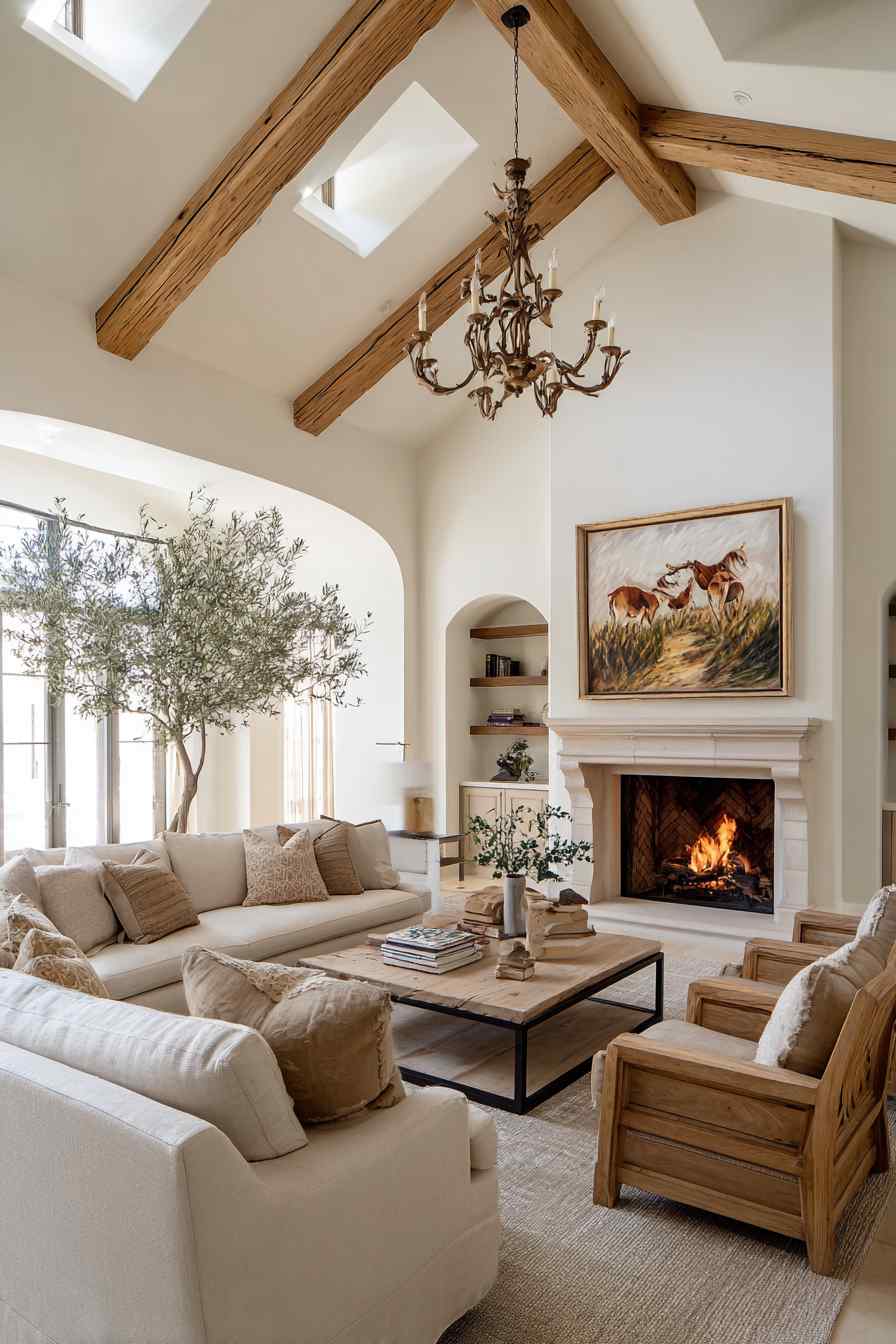 Warm Elegance with a Touch of Nature