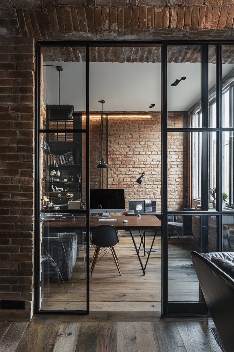 Industrial Glass Divider