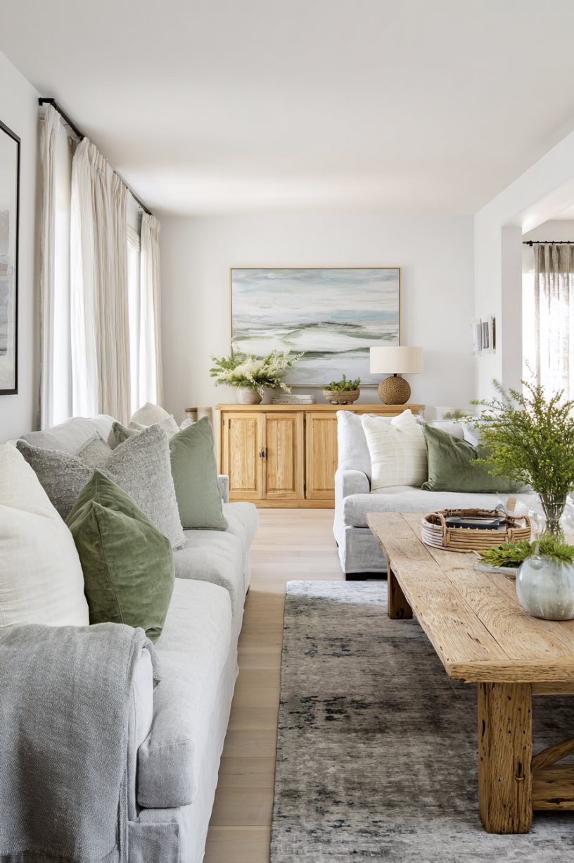 Magazine-Worthy Narrow Living Room
