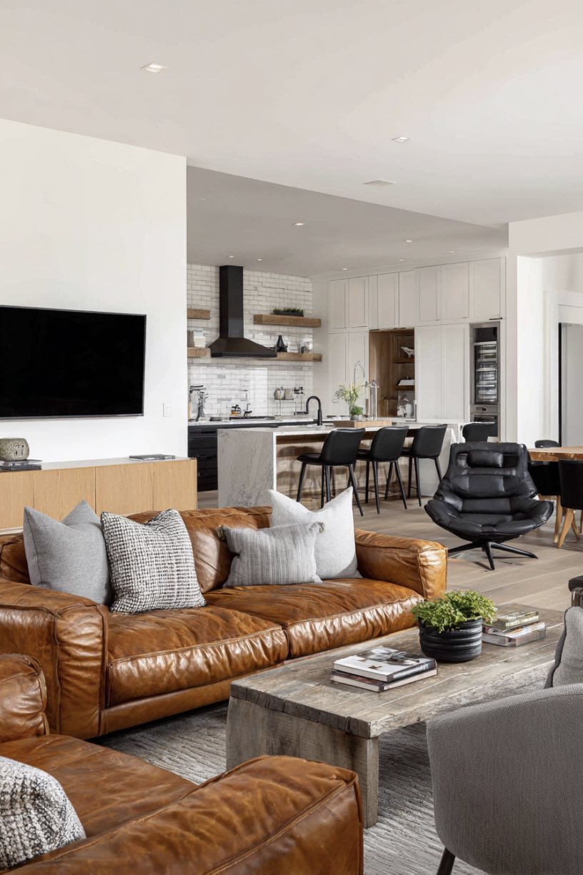 Modern Open-Concept Comfort