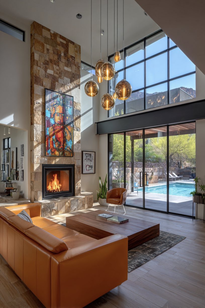 Bold and Breezy Modern Retreat