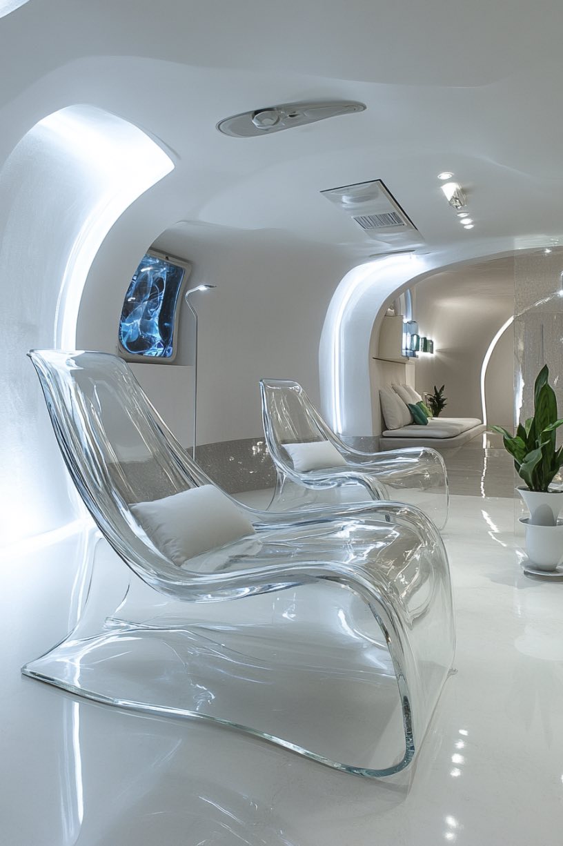 Chrome and Acrylic Accents