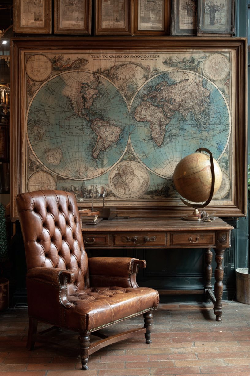 Old Maps and Charts as Wall Art