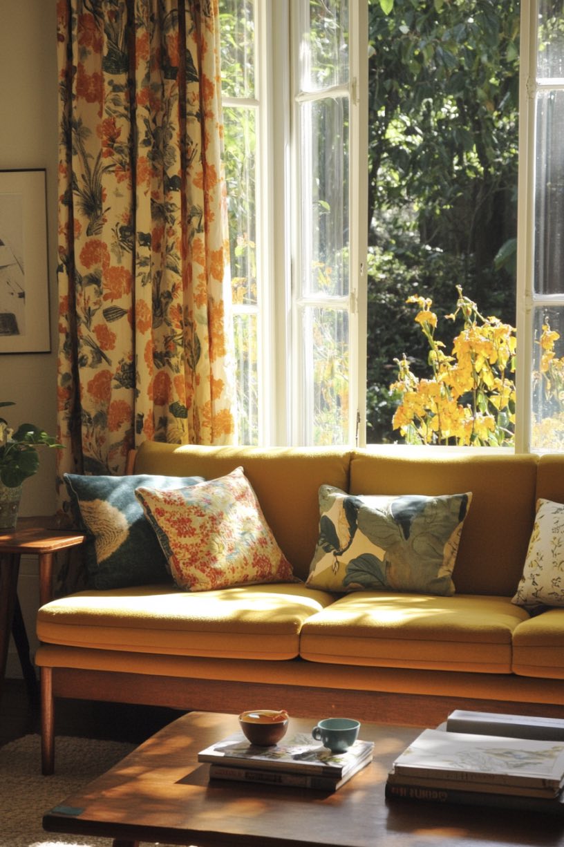 Patterned Drapes
