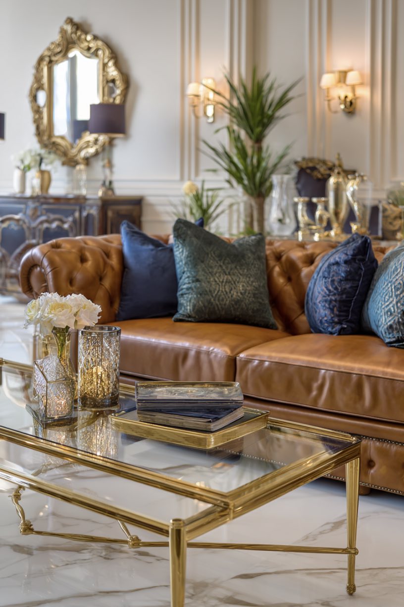 Glamorous Metallic Accents