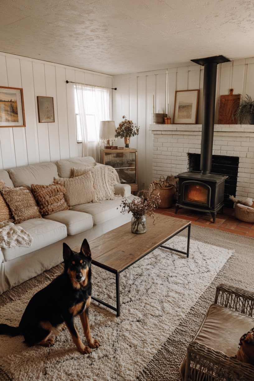 19. Rustic Grace with a Gentle Edge