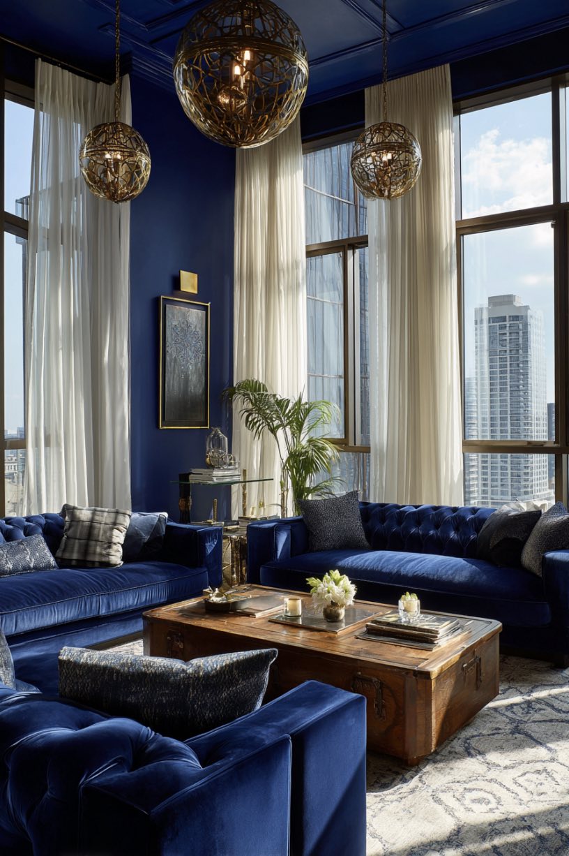 Velvet Drama and City Views