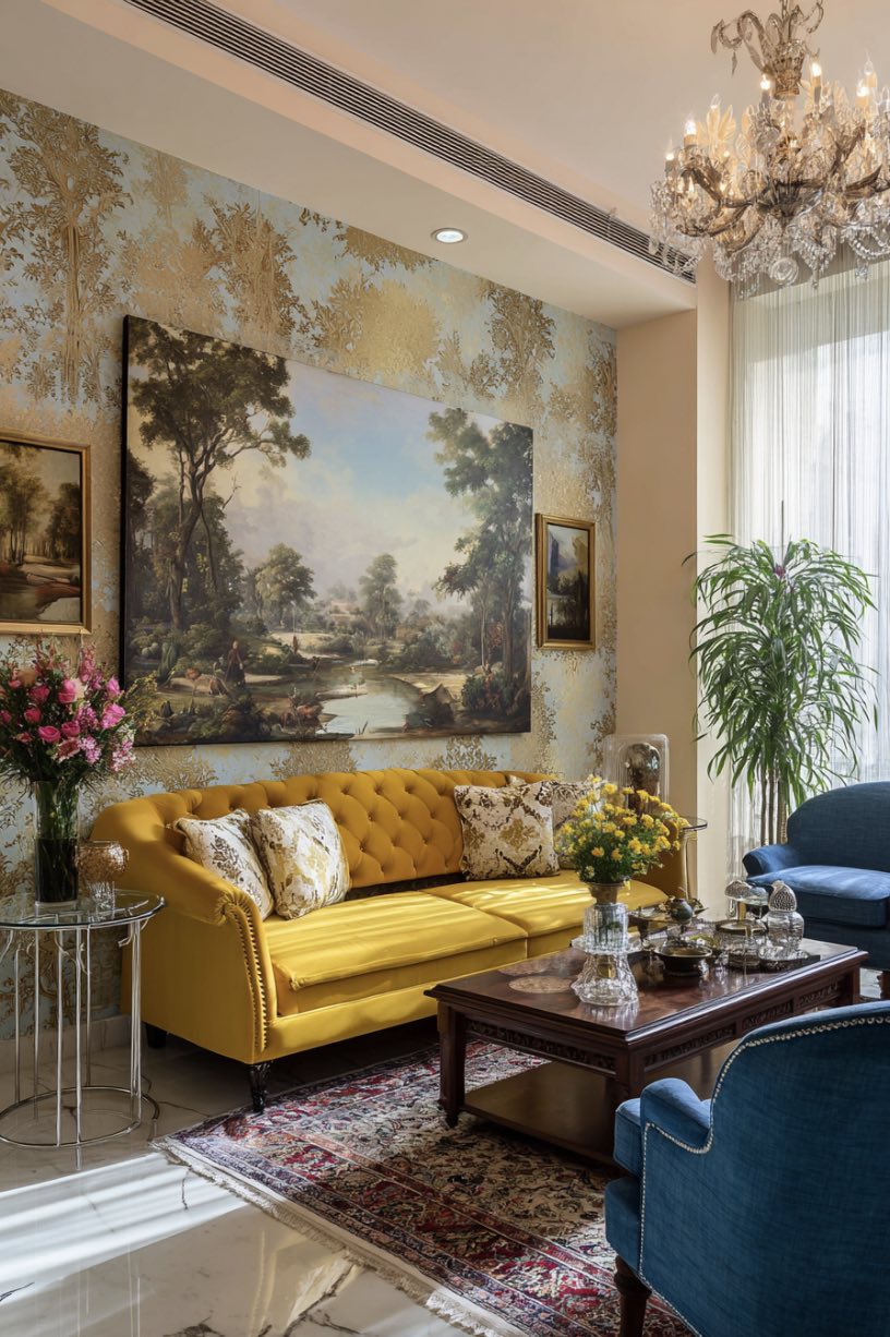 Modern Traditional Living Room