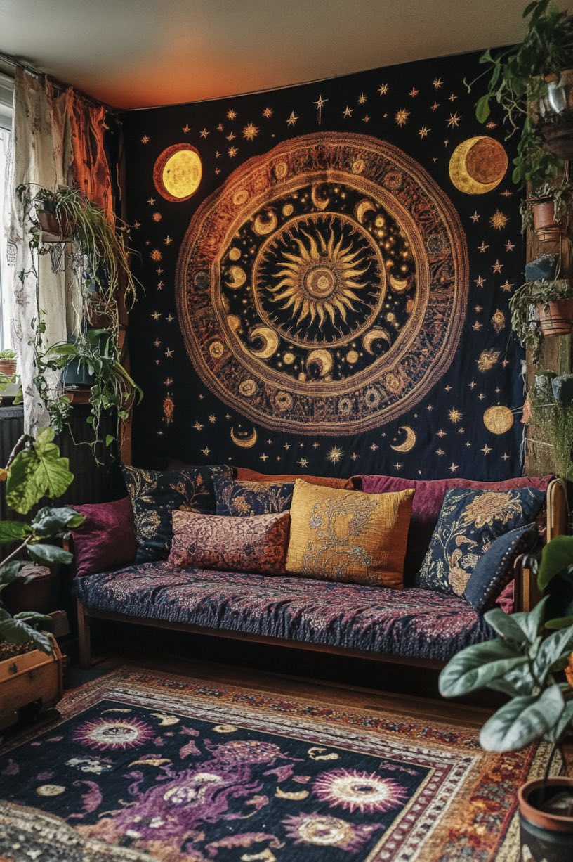 Tapestries and Witchy Wall Hangings