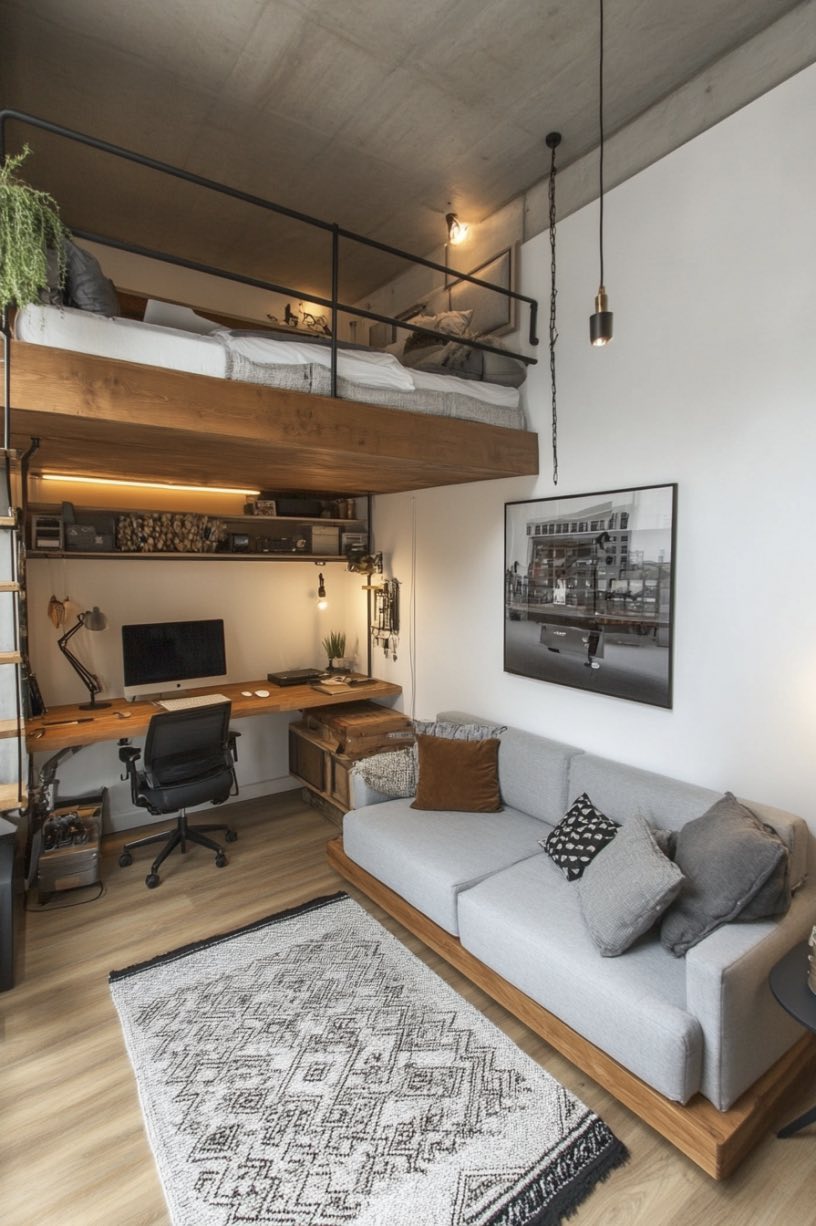 Studio Apartment Layout