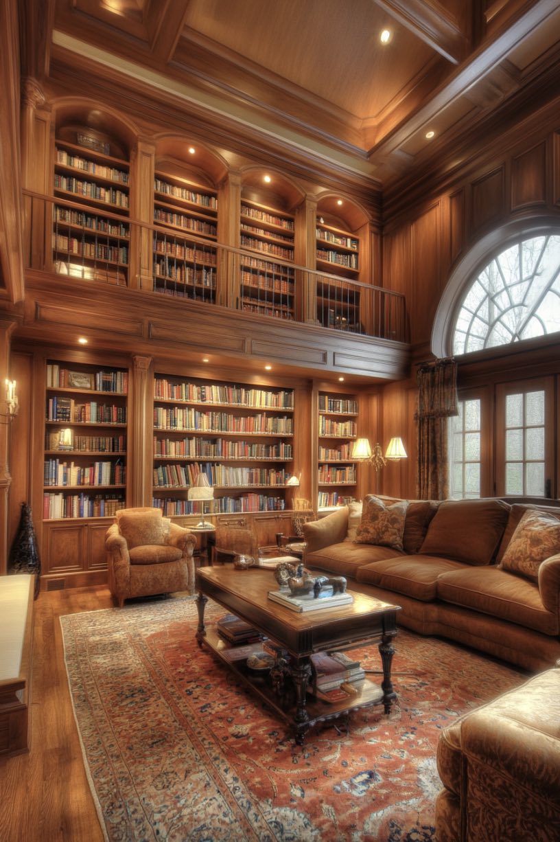 Tall Bookshelves or Built-ins
