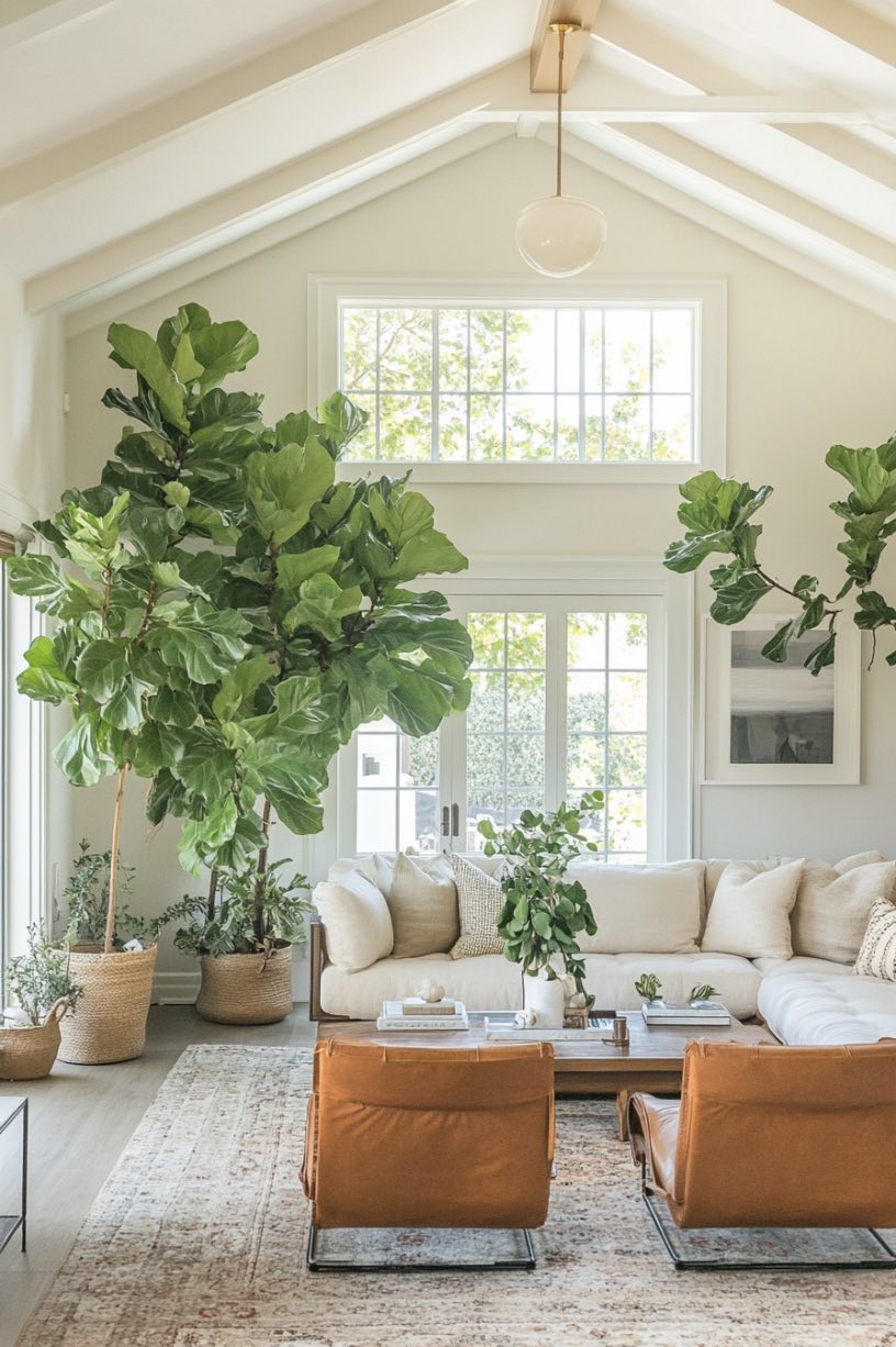 Tall Indoor Plants or Trees