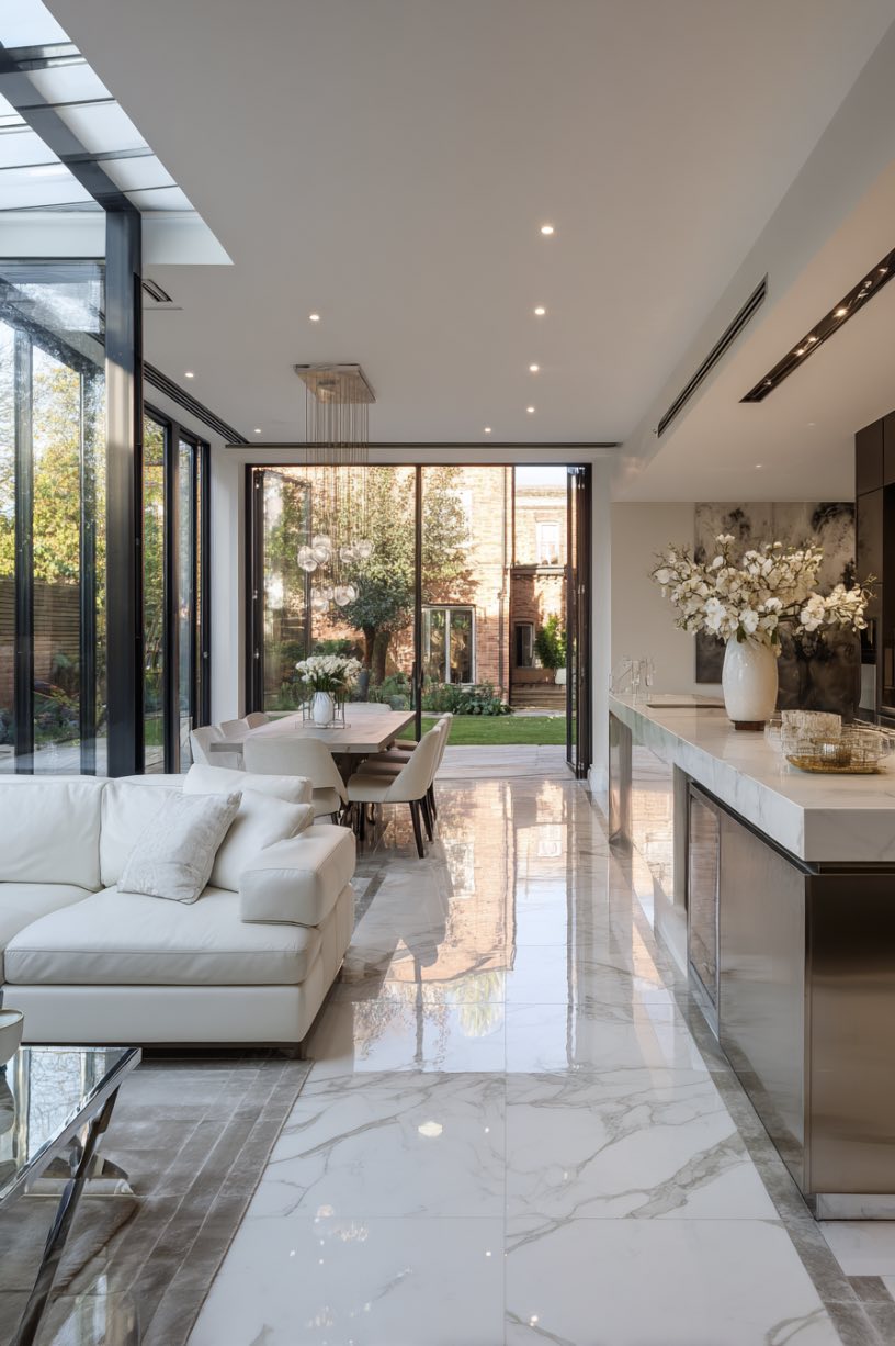 Sleek Glamour with a Relaxed Edge
