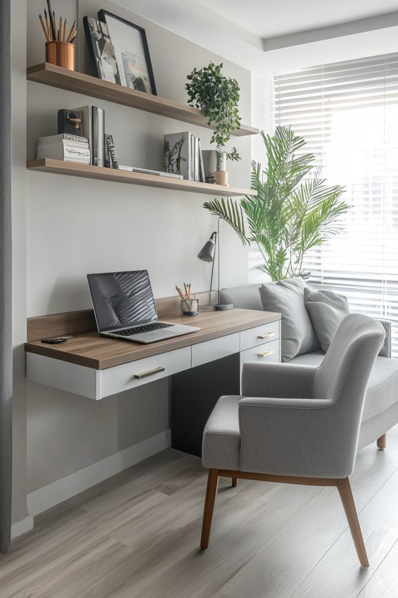 Corner Desk Setup