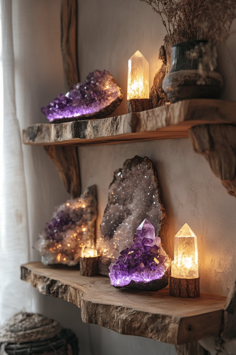 Crystal Display Shelf