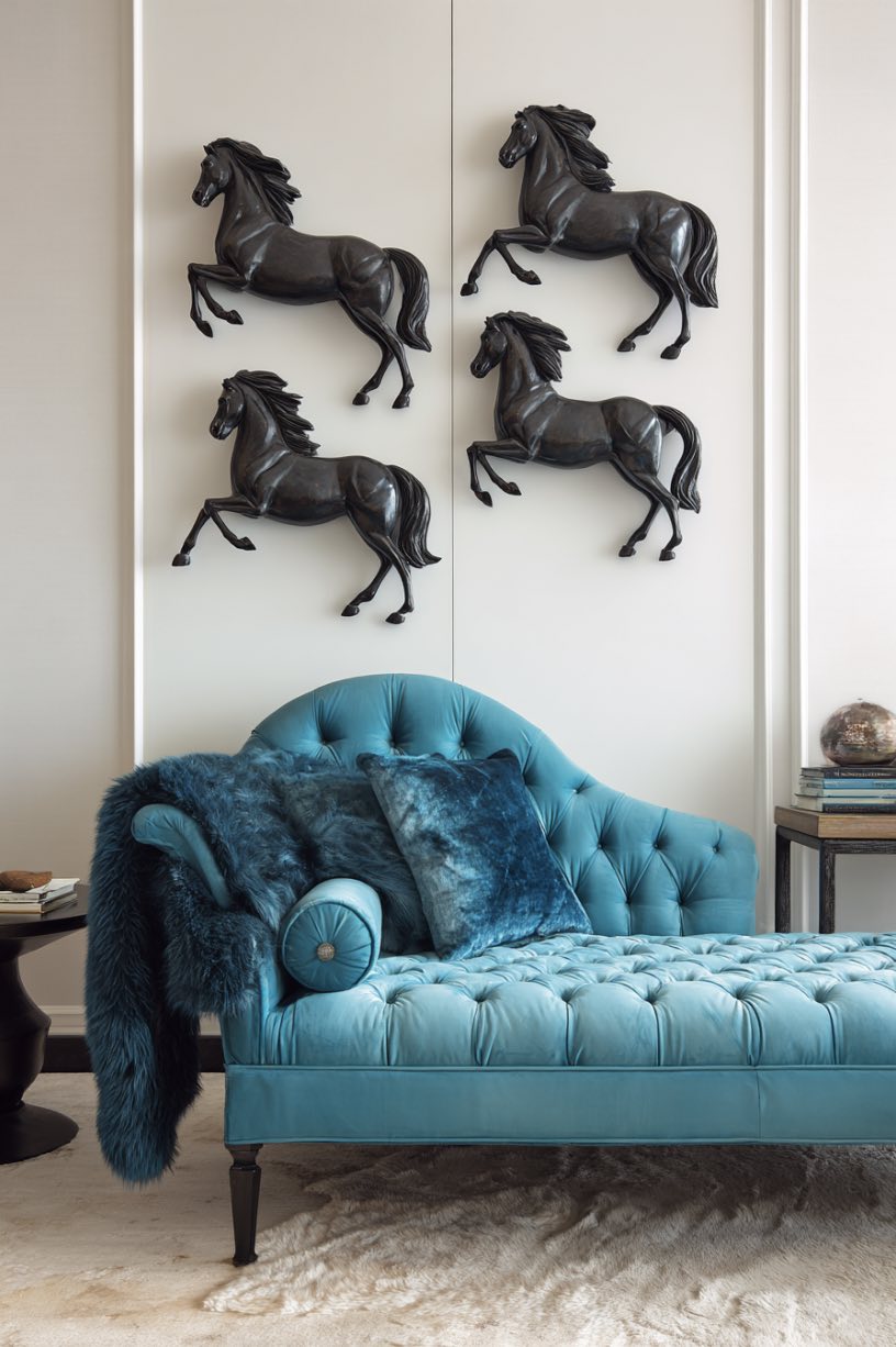 Equestrian Elegance Meets Coastal Calm