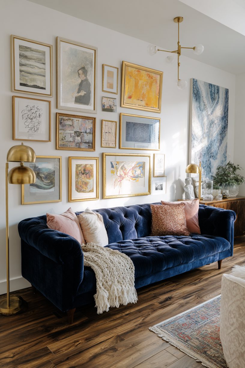 Boho Glam Gallery Wall