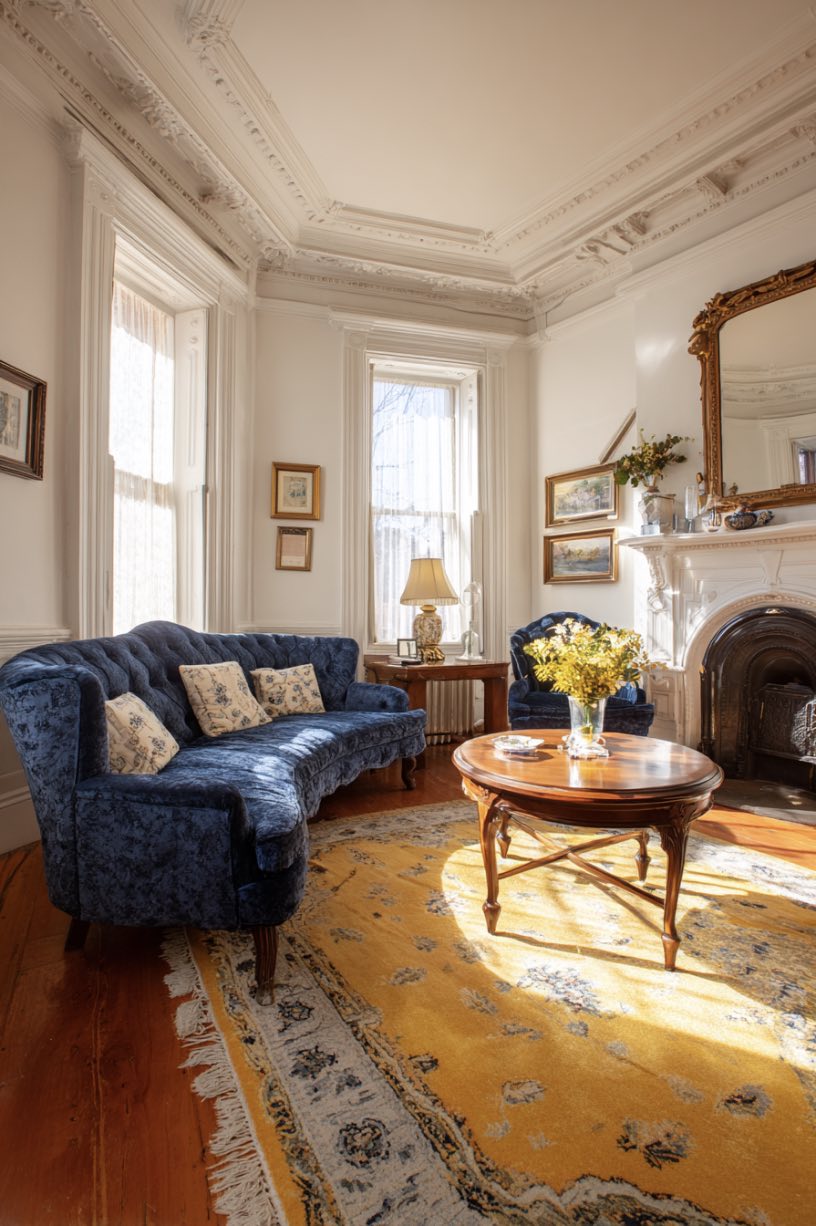 7. Cozy Victorian Elegance in a Petite Package