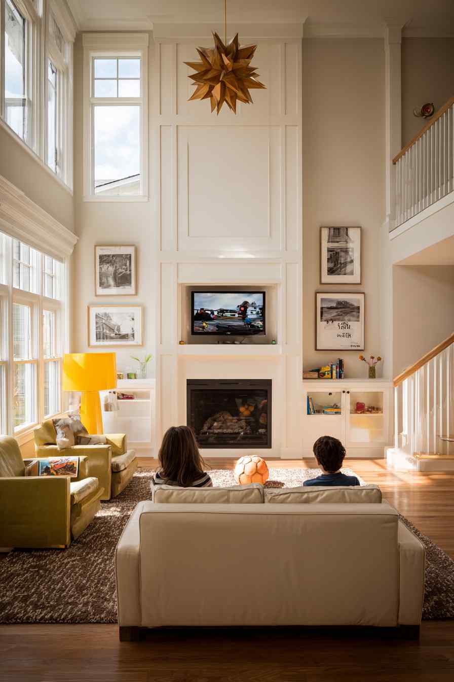 Cozy Family Nook with Warm Touches