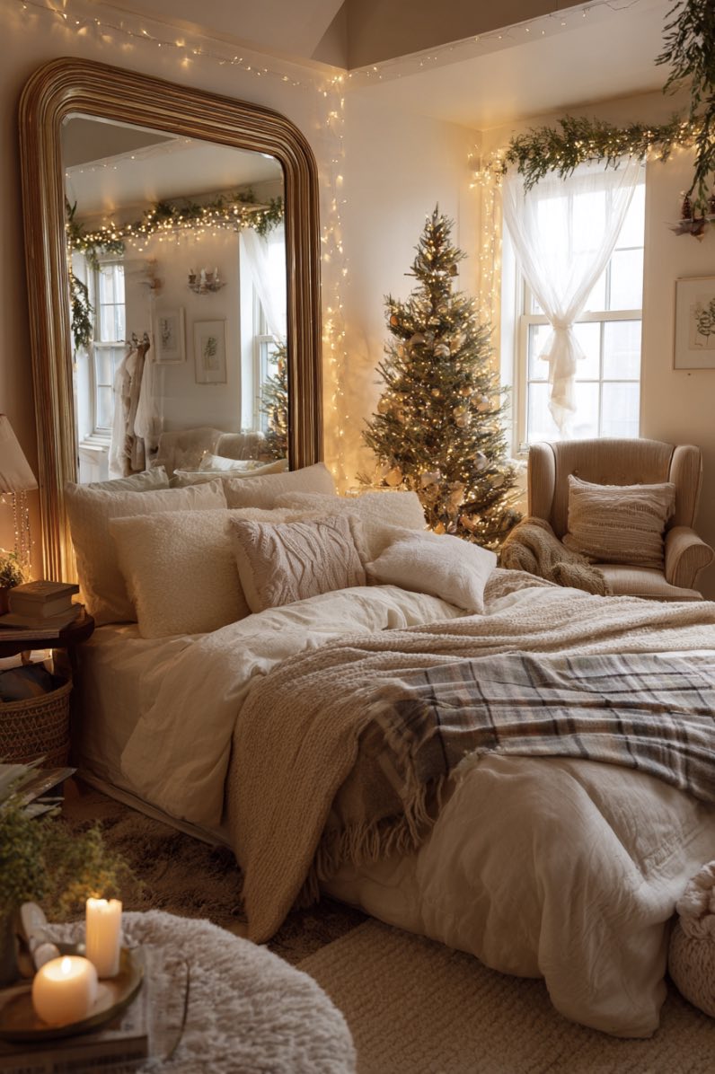 Earthy Boho Christmas Glow