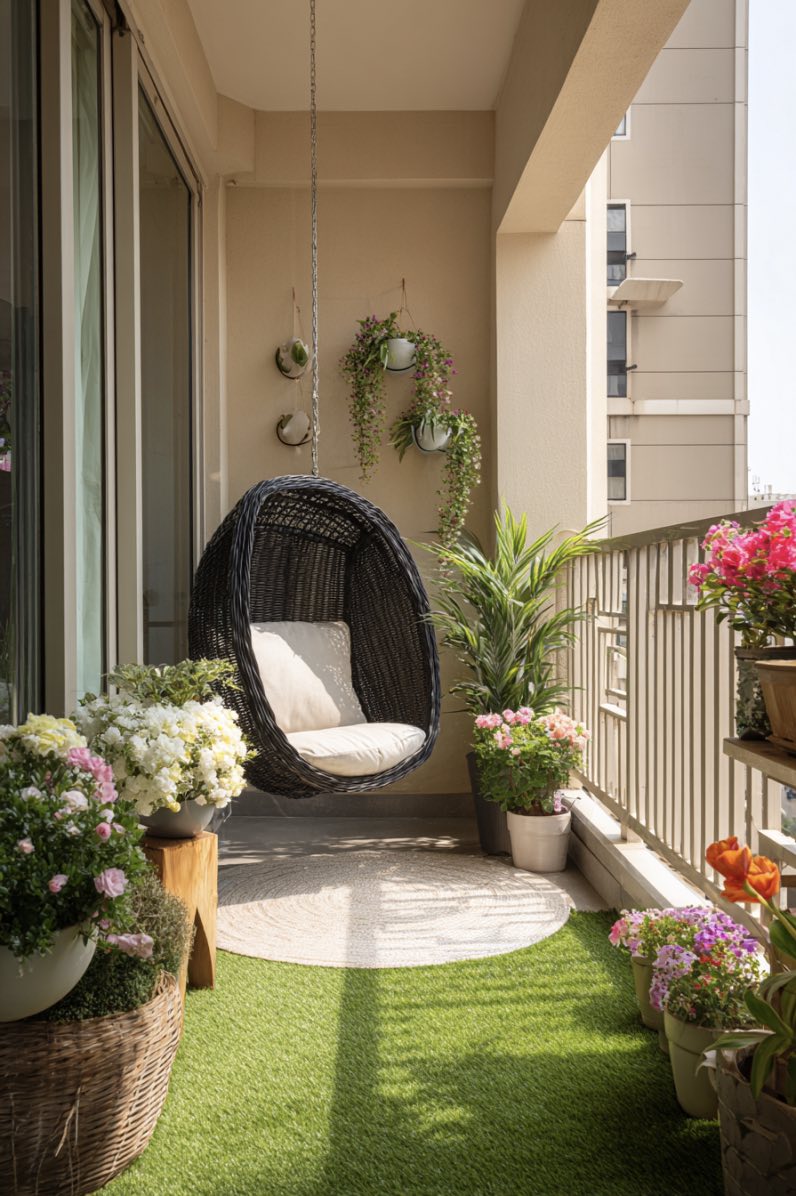 Modern Balcony Retreat