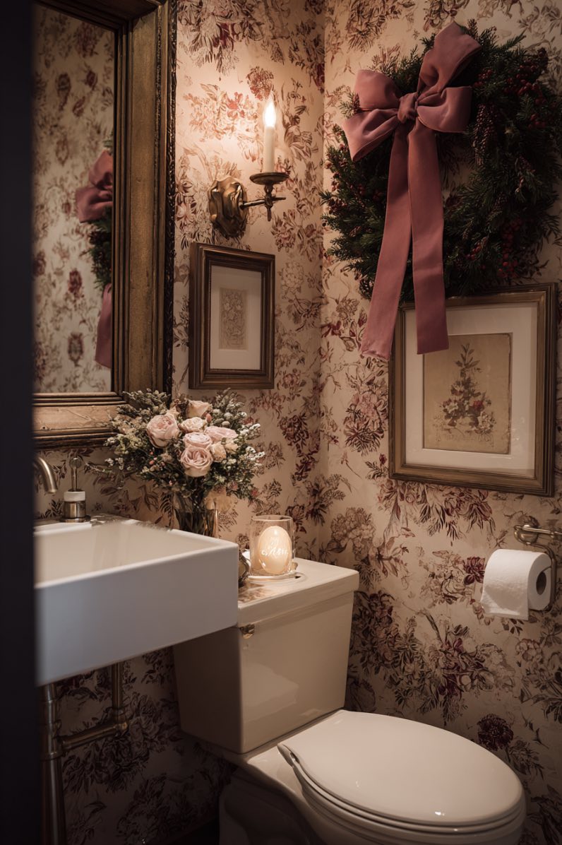 Vintage Holiday Nook