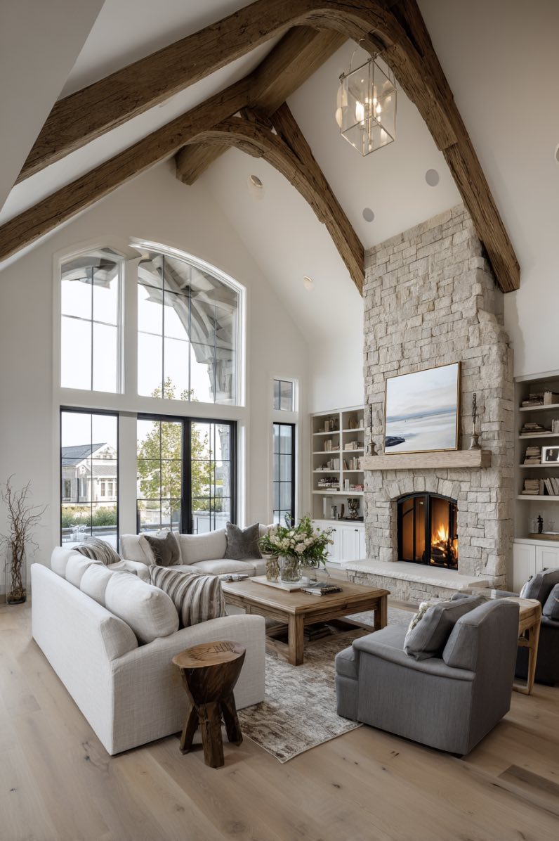 Cozy Elegance with Vaulted Charm