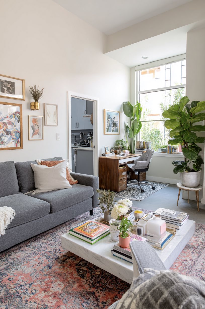 Fresh and Functional Office Living